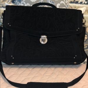 Vera Bradley laptop messenger bag